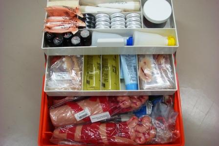 【外傷】災害模擬患者用　トラウマメイキャップキット