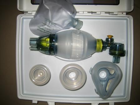 【救急/小児】バックバルブマスク小児用：シリコン・レサシテータ　コンプリート