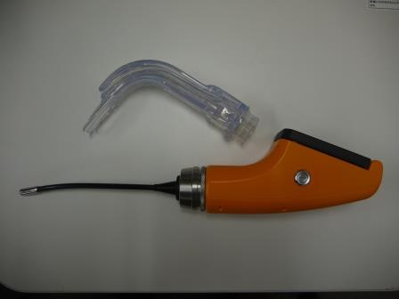 【救急】ビデオ喉頭鏡：エアウェイスコープ（モニタ画面一体型）