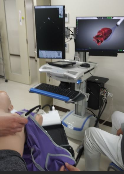 【高機能シミュレーター】超音波トレーニングシミュレータ（ボディーワークス＆ハートワークス）