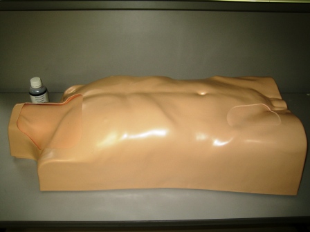 【中心静脈カテーテル挿入】中心静脈穿刺手技　IVトレーナー胴体