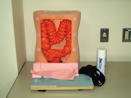 【処置・手術・内視鏡】大腸内視鏡モデル