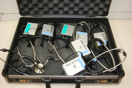 【基本的身体診察】コードレス聴診教育システム　HI－STETHO